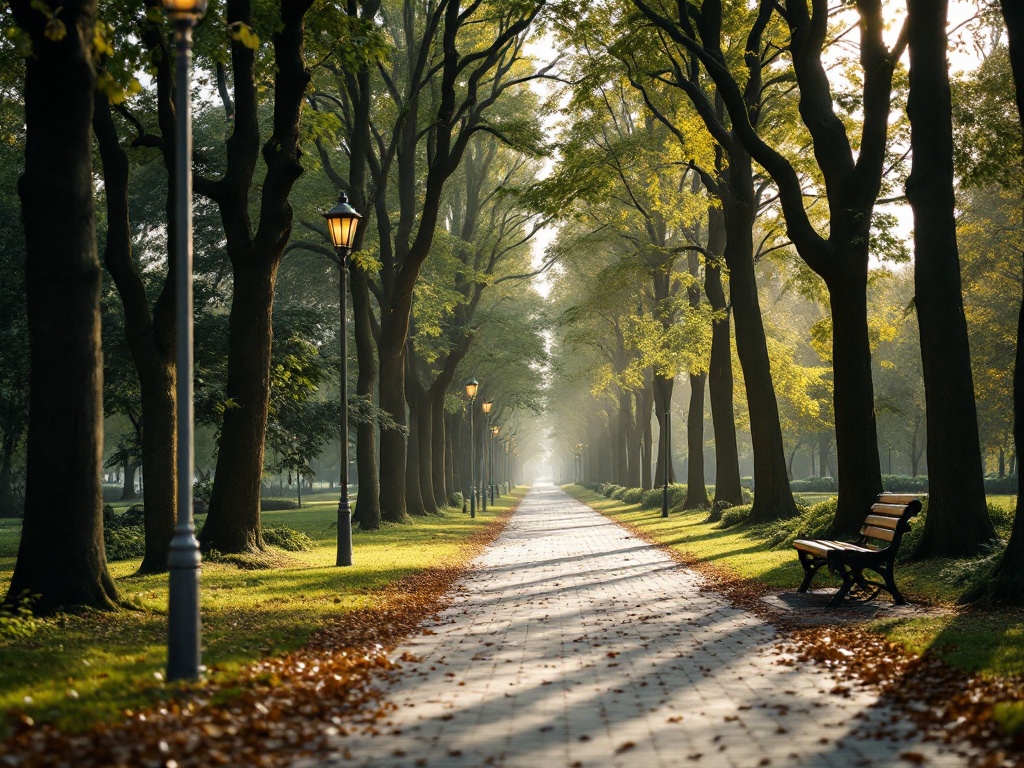 Sfeerbeeld: rustige groene plek in de stad